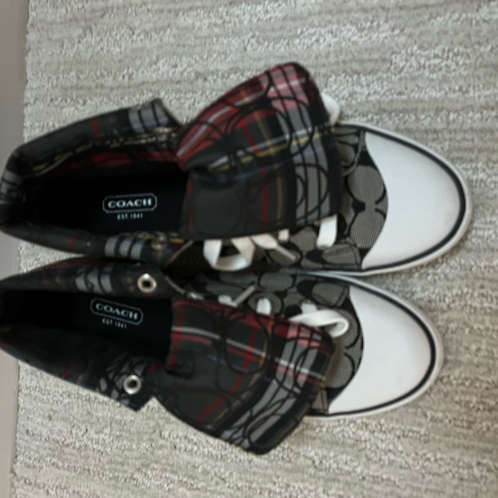 Coach high top sneaker